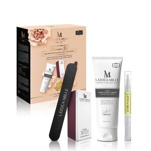Latoua Mille Almond Milk & Honey Manicure Set